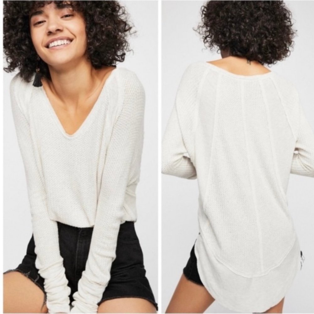 NWT Free People Catalina We the Free Thermal Top